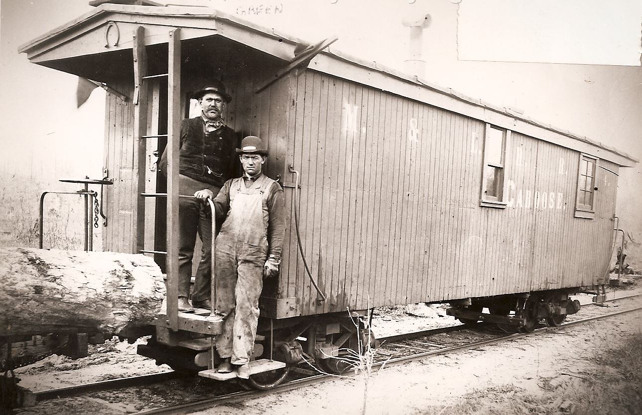 Manistee and Luther Caboose